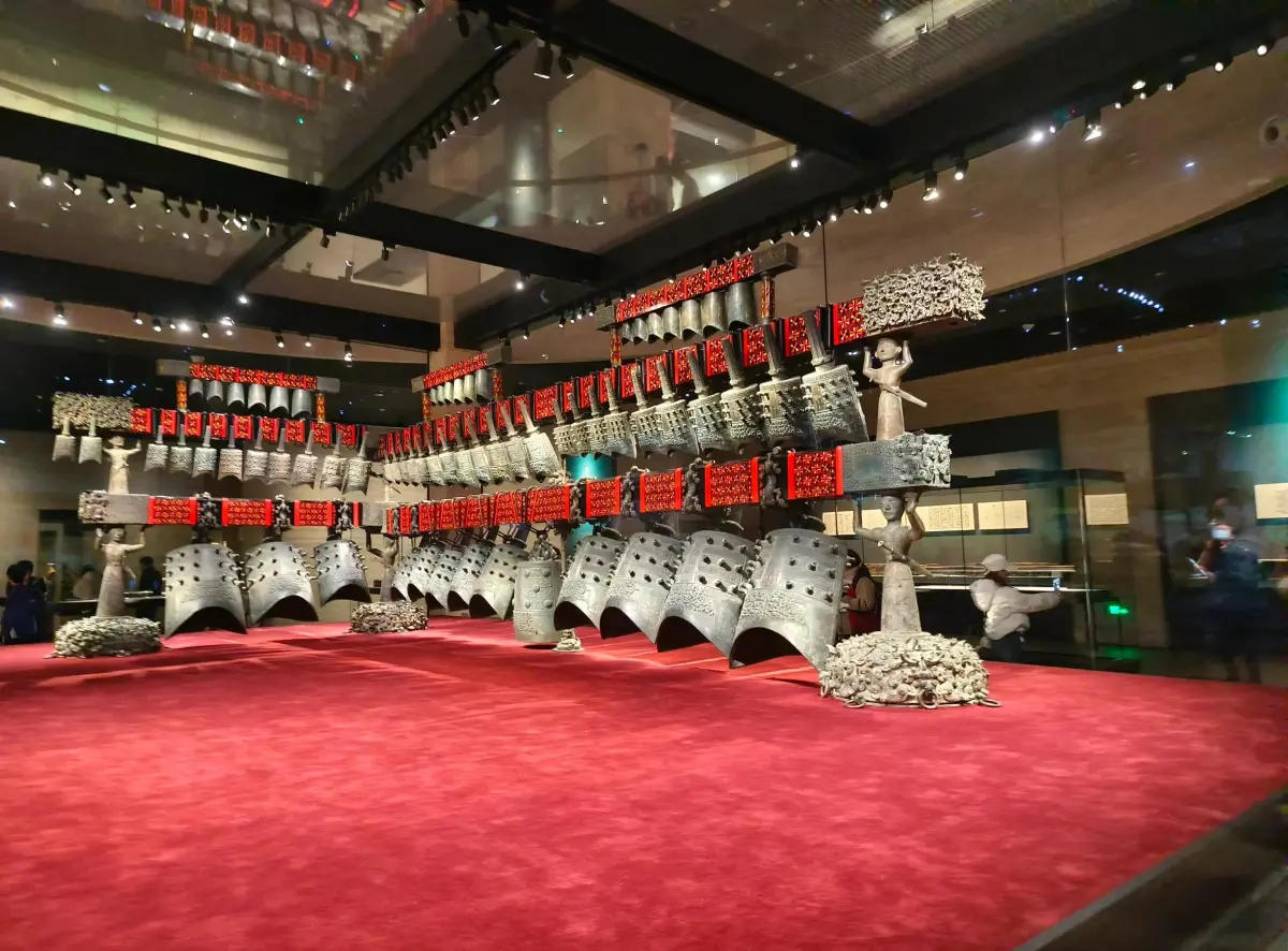 Chime Bells of Marquis Yi of Zeng at Hubei Provincial Museum, 2400-year-old bronze bells
