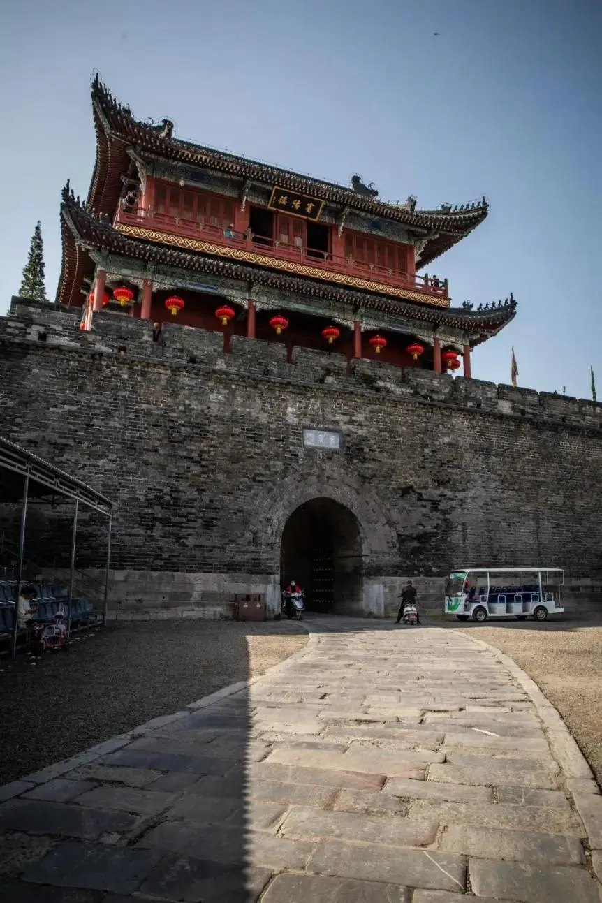 Binyang Gate in Wuchang, Wuhan — the only surviving gate of the Ming Dynasty city wall, hidden in a residential neighborhood
